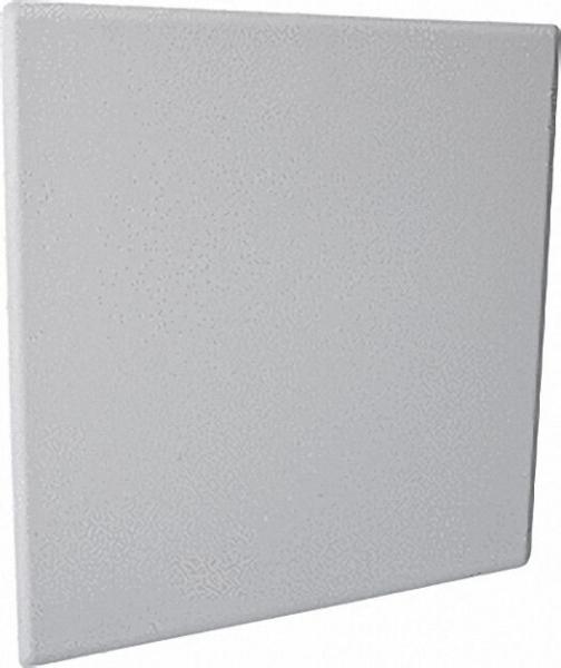STRAWA Abdeckblende mit Edelstahl- Fliesenrahmen passend zu Wasserstation W2-FR