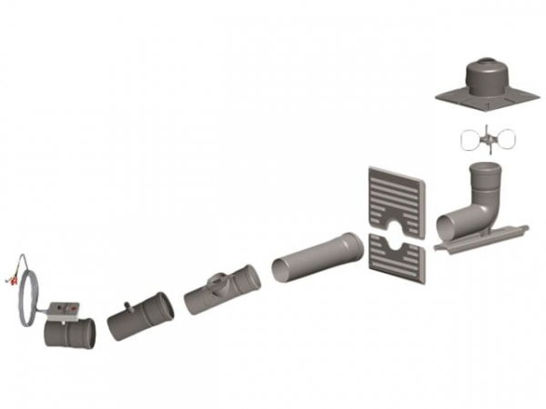 Abgas-Basis-Set INTERCAL DN 80/80 RLA Ratioline Plus