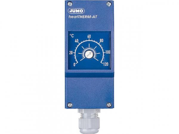 JUMO 60003187 Anlegethermostat Typ 603070/0002 0. . . 120°C mit ausziehb. Fernleitung