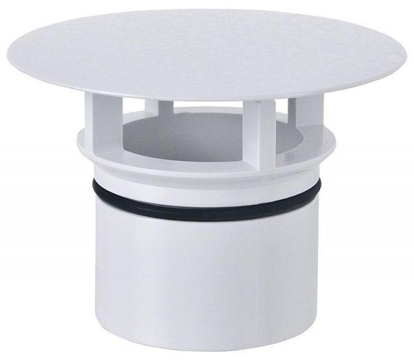 Geberit Ventilabdeckung, passend zu Clou, weiss, RAL 9010