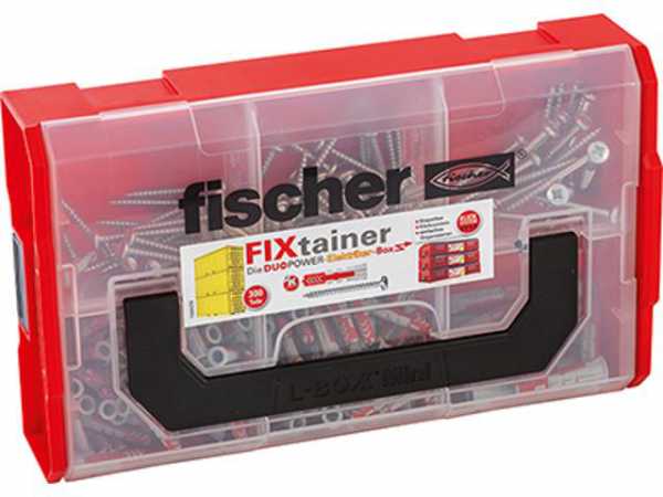 Fischer Dübelset FIXtainer DuoPower Elektriker 535970 300 Teile