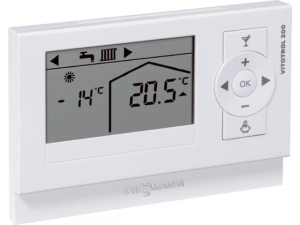 VIESSMANN Z008341 Vitotrol 200A Fernbedienung für einen Heizkreis (KM-BUS-Teilnehmer)