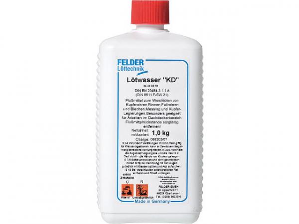 Lötwasser 'KD' 1,0 kg Flasche