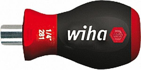 WIHA Bithalter mit Handgriff magnetisch, 1/4''. Typ 281 01