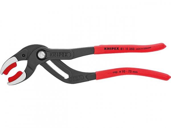 Siphonzange Knipex 250mm mit Kunststoffbacken