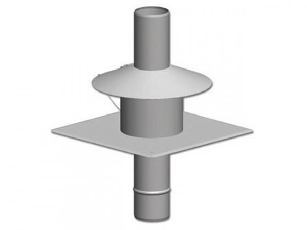 Mündungs-Set INTERCAL Edelstahl DN 100