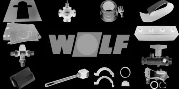 WOLF 8907127 Verkleidung seitlich, Weiß