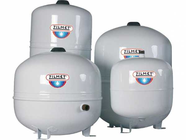 Ausdehnungsgefäß Zilflex H 25l Farbe: weiß