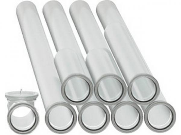 Buderus Pack Abgasrohre, Prüföffnung, Ø 80 mm, 10m, 7738112598