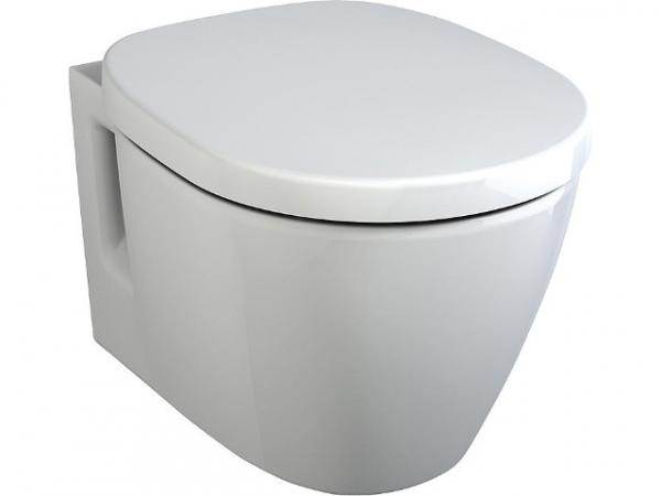 Tiefspül-WC Connect compact verkürzt weiß wandhängend mit Beschichtung, E8018MA
