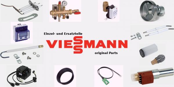 VIESSMANN 9564753 Vitoset Kopfabdeckung mit Abströmstutzen, Systemgröße 80mm einwandig