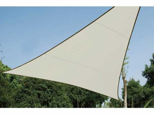 Sonnensegel Dreieck 3.6x3.6x3.6 m Cremefarben GSS3360