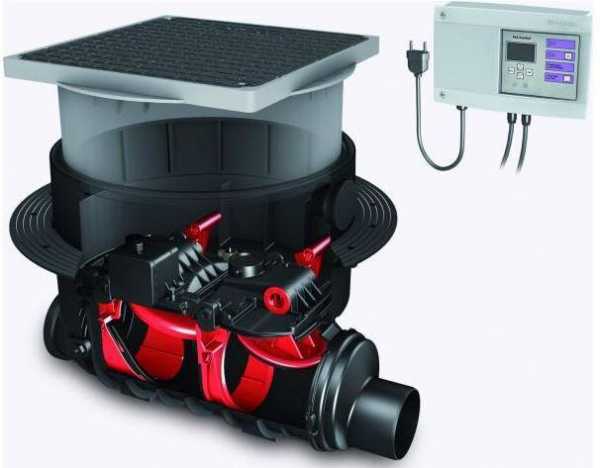 KESSEL 84100X Staufix FKA DN 100 Rückstauautomat Komfort für fäkalienhaltiges Abwasser