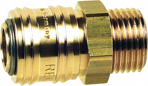 Verschlußkupplung AG Typ 26 mit vorbesch. Gewinde G 1/2''