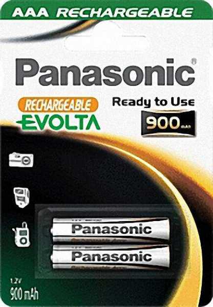 PANASONIC NIMH-Akku-Zellen Micro AAA 800 mAh VPE = 2 Stück, Blisterware