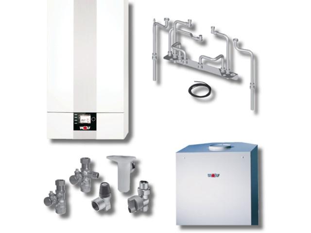 Paket Brennwerttherme CGB-2-20 Speicher CSW-120, BM-2, Aufputz Paket Brennwerttherme CGB-2-20 Speicher CSW-120, BM-2, Aufputz