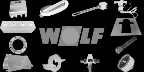 WOLF 8907151 Verkleidung beide Seiten vorne, Weiß