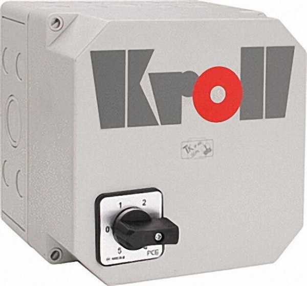 KROLL 5-Stufenschalter für max 7. Apmere für Luftheizer LH120-230