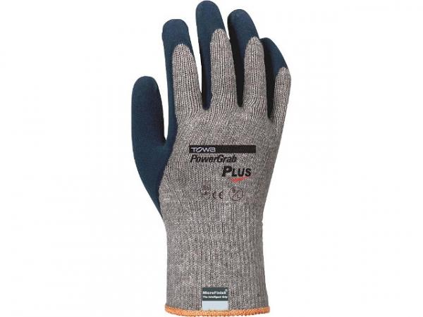 Mittelstrickhandschuh, Paar Power Grap Premium, Polyester/Baumwolle, Größe 11