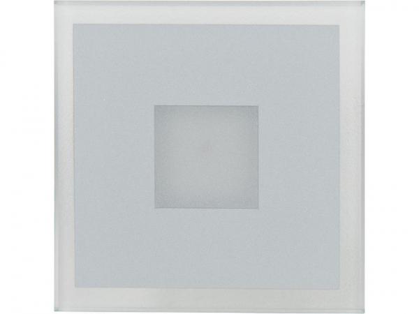 Einbauleuchte Brillanza BZK-230/AL/BC, 230V, Aluminium, 75x75x44mm