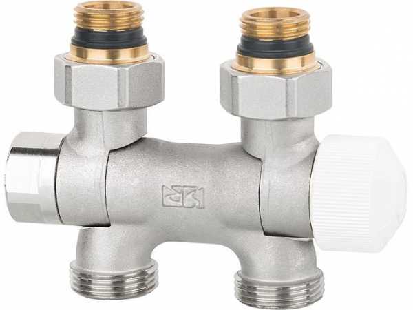 Thermostat-Ventilblock Flex DN15(1/2')xDN20(3/4') Eurokonus für Ein-und Zweirohrbetrieb