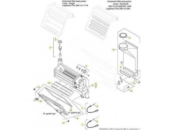 Buderus 7098832 Staublech f GB112-43W