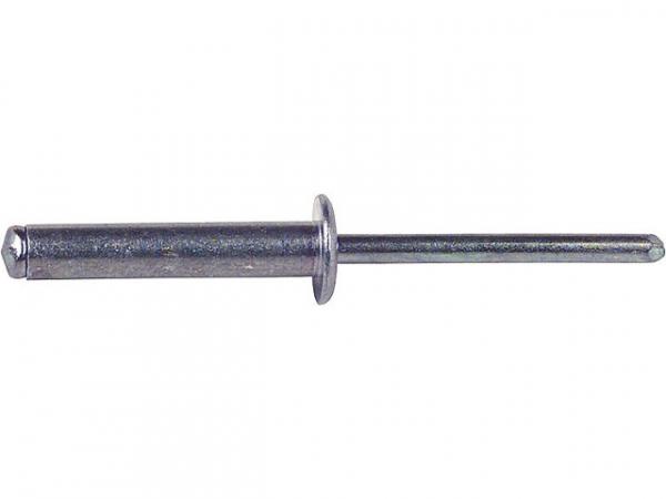 Gesipa-Blindniete Alu/Stahl Standard/ Flachrundkopf Durchmesser 5x6, VPE 500 Stück