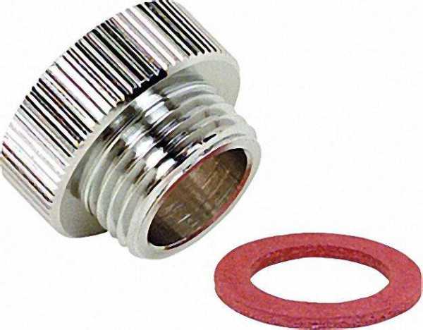 Reduzierstück Messing verchromt IG 3/4'' auf AG 1/2''
