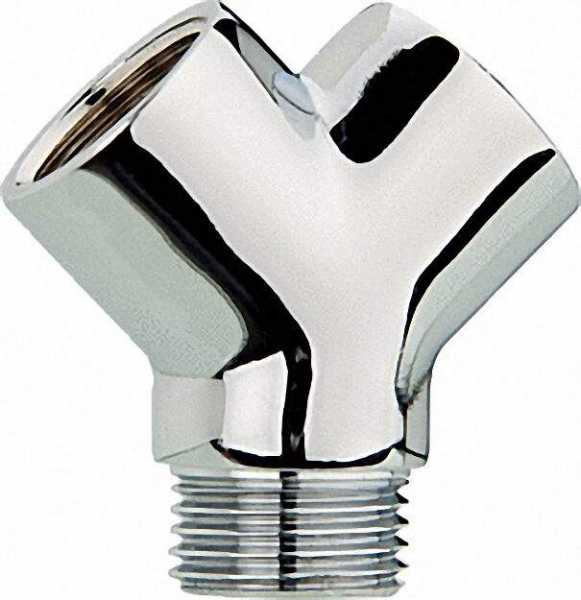 GabelStück 1/2'' 1 x 1/2'' AG / 2 x 1/2'' IG verchromt