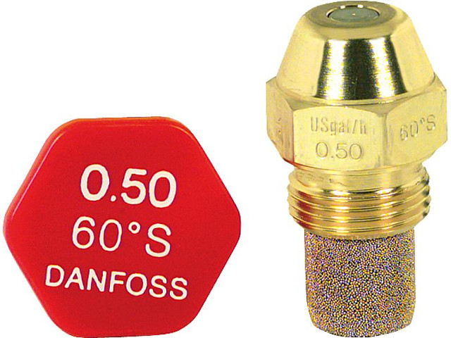 30° bis 1,10 Steinen Vollkegel Ölbrennerdüse Öldüse S 80° 0,60 