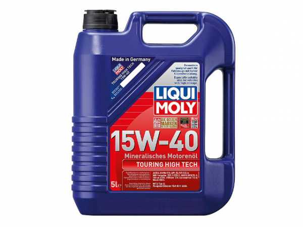 Motorenöl LIQUI MOLY Touring High Tech SAE 15W-40 5000ml