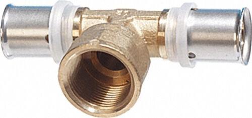 Pressfitting für MSVR T-Stück mit IG, 40x3,5mm - 1'' - 40x3,5mm