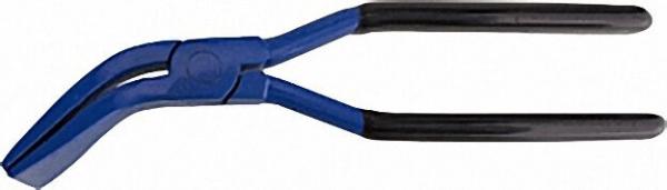 Falzzange, 45°gebogen, geschmiedet, lackiert Maulbreite 60mm/ L=280mm