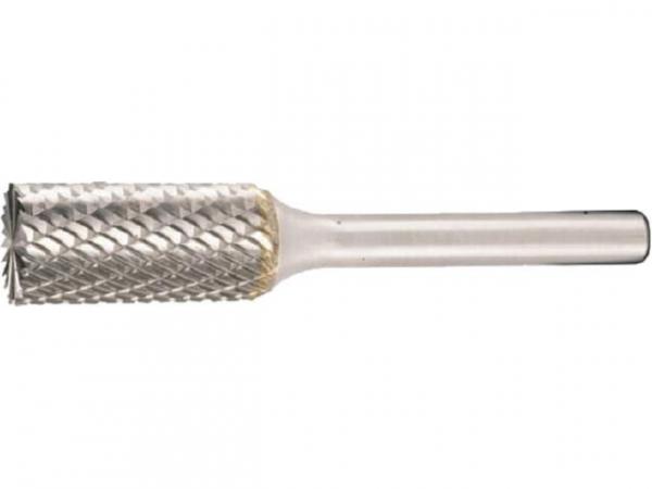 Hartmetall-Fräser KLINGSPOR zylindrisch mit Stirnverzahnung Ø 8,0mm, L: 64mm