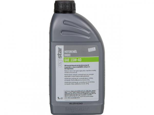 Motorenöl SAE 15W-40 Basic Inhalt 1000ml