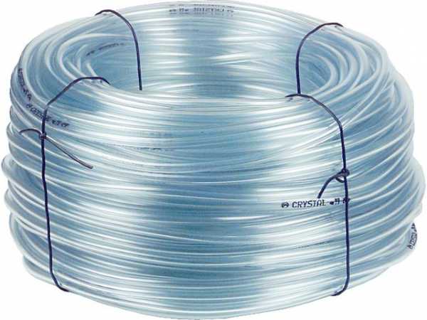 PVC-Industrieschlauch 6mm in 1 Rolle a 50m 2mm Stärke