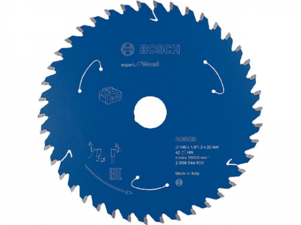 Kreissägeblatt Bosch für Holz 140x20x42mm