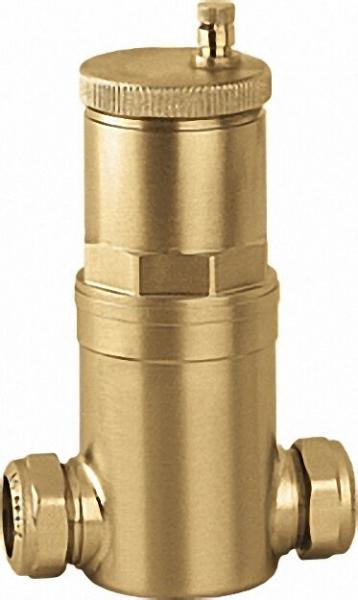 CALEFFI Luftabscheider Discal Klemmverschraubung 22mm für Kupferrohr