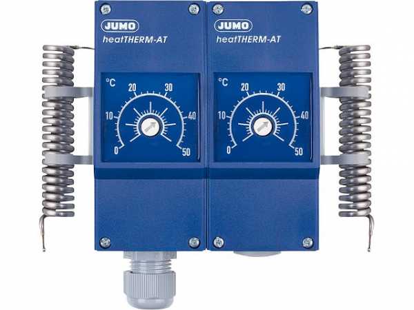 Jumo 60003212 Doppelthermostat heatTHERM Typ 603070/0202 TW -10. . . 40°C