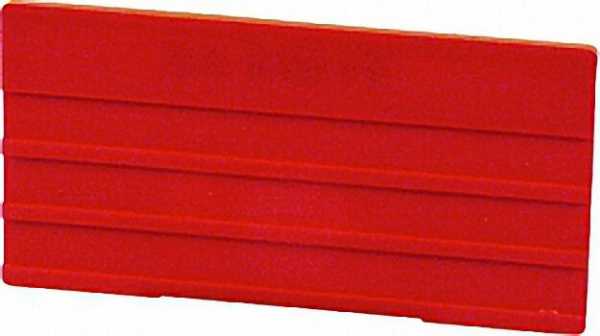 Leerschild für Universalhalter (blau)