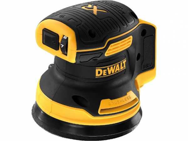 Akku-Exzenterschleifer DeWALT 18V DCW210NT Ø-Scheibe 125mm ohne Akkus und Ladegerät