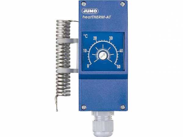 JUMO Raumthermostat heatTHERM AT Typ 603070/0002 TW -10. . . 40°C