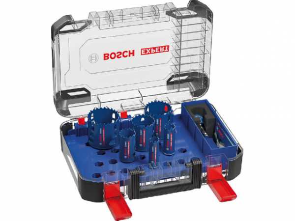 Lochsägen-Set BOSCH Expert 6-teilig, Ø 22/25/35/51/60/68mm