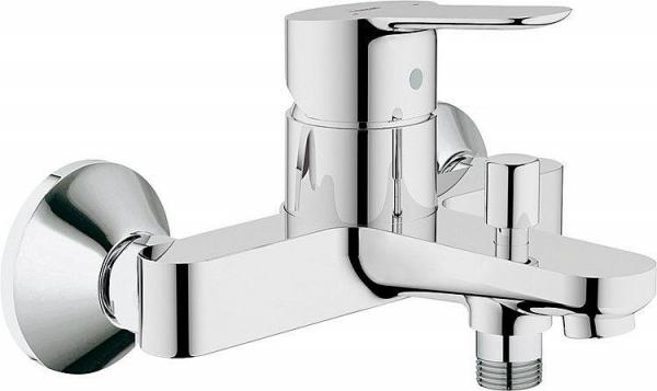 GROHE Wannenmischer BauEdge Wandmontage, chrom