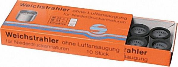 Einsatz für Weichstrahler Niederdruck M 22/24X1 mit Gummidichtung ohne Zahnkranz ''''VPE 10 Stück ''
