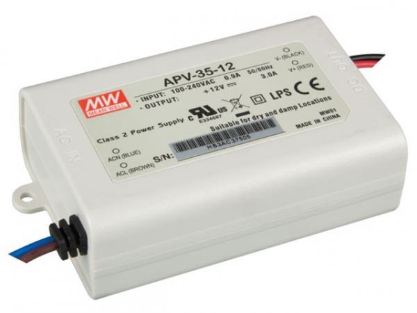 SCHALTNETZTEIL - 1 AUSGANG - 35 W - 12 V APV-35-12