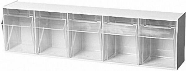 Sichtlagerkasten transparent 5 - fach