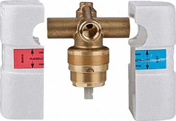 HEINRICHSCHULTE Universal-Einbaukörper UP-Bade-Brausebatterie Kartusche D = 44mm