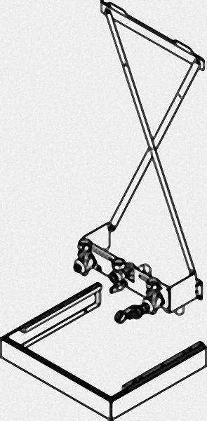 VIESSMANN 7476448 Montagehilfe für Gas-Brennwertheizgerät (Vitodens 100-W)