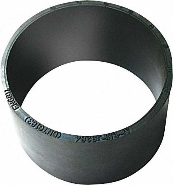 SchlauchspannMuffe DN 200 für SML-Rohre schwarz